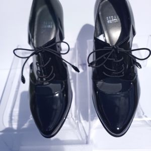 NWOB Weitzman Black Patent Heels (8M)